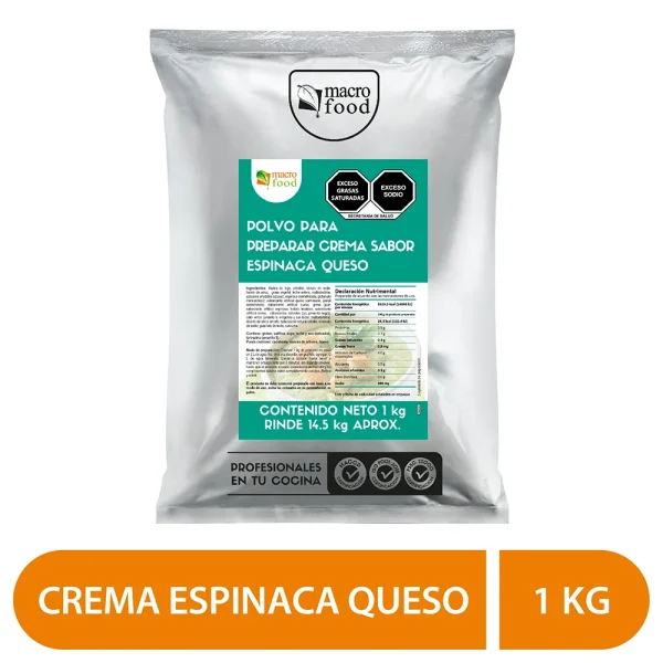 CREMA ESPINACA QUESO